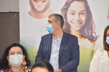 La presentación del Plan de Reactivación Económica y Social de Telde tuvo lugar este lunes en la ermita de San Pedro Mártir (Foto Francisco Javier Santana)